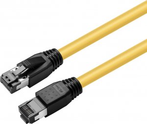 MicroConnect CAT8.1 S/FTP 0,25m Yellow 1