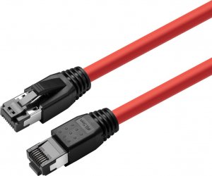 MicroConnect CAT8.1 S/FTP 0,50m Red LSZH 1