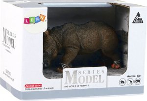 Figurka LeanToys Duża Figurka Kolekcjonerska Nosorożec Zwierzęta Świata 3