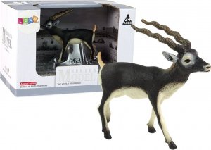 Figurka LeanToys Figurka Kolekcjonerska Antylopa Blackbuck Zwierzęta Świata 1
