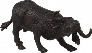 Figurka LeanToys Duża Figurka Kolekcjonerska Bawół Afrykański Zwierzęta Świata 2