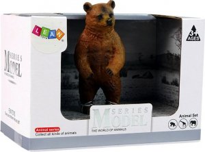Figurka LeanToys Figurka Kolekcjonerska Niedźwiedź Brunatny Figurka Miś 3