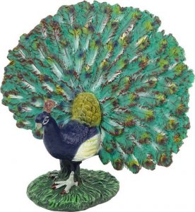 Figurka LeanToys Figurka kolekcjonerska Paw Królewski Zwierzęta Świata 2