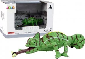Figurka LeanToys Figurka Kolekcjonerska Kameleon Jemeński Zwierzęta Świata 1