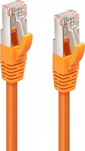 MicroConnect CAT6A S/FTP 10m Orange LSZH 1