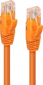 MicroConnect CAT6A UTP 1.5m Orange LSZH 1