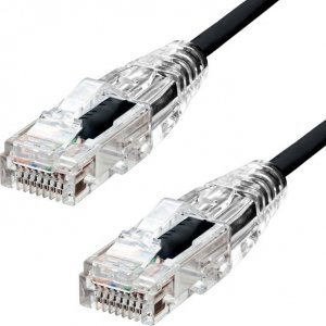 ProXtend ProXtend Ultra Slim CAT6 U/UTP CU LSZH Ethernet Cable Black 5m 1