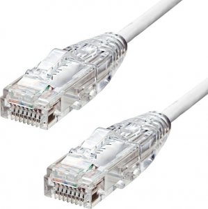 ProXtend ProXtend Ultra Slim CAT6 U/UTP CU LSZH Ethernet Cable White 4m 1