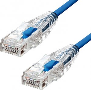 ProXtend ProXtend Ultra Slim CAT6A U/UTP CU LSZH Ethernet Cable Blue 1.5m 1