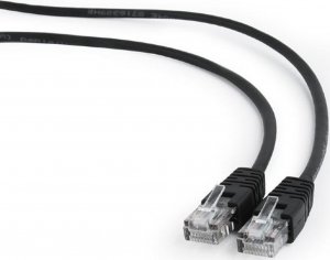 Gembird Kabel sieciowy UTP Gembird PP12-7.5M/BK kat. 5e, Patch cord RJ-45 (7,5 m) 1