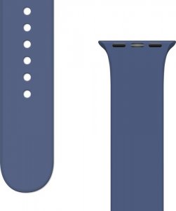 Hurtel Silicone Strap APS silikonowa opaska do Watch Ultra / 8 / 7 / 6 / 5 / 4 / 3 / 2 / SE (45 / 44 / 42mm) pasek bransoleta do zegarka niebieski 1