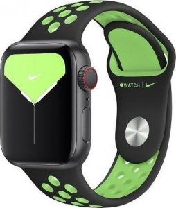 Apple Pasek Apple Watch MXQW2FE/A 38/40/41mm Nike Sport Brand czarno-limonkowy/black-lime blast 1