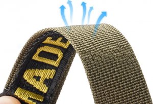 Dux Ducis Dux Ducis Strap (Outdoor  Version) pasek Apple Watch Ultra, SE, 8, 7, 6, 5, 4, 3, 2, 1 (49, 45, 44, 42  mm) nylonowa opaska bransoleta żółto-zielony 4