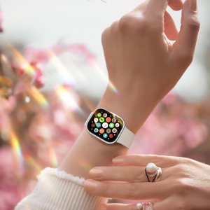 DUXDUCIS Etui Dux Ducis Hamo Apple Watch 7 41mm srebrny 6