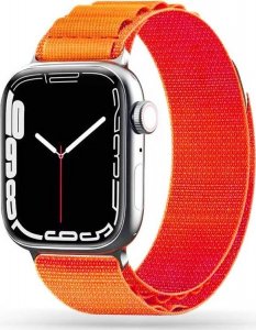 Braders Pasek Nylon Pro do Apple Watch 4 / 5 / 6 / 7 / 8 / SE / Ultra (42 / 44 / 45 / 49 mm) Orange 1