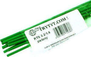 Trytyt 10x Koszulka termokurczliwa RTS 3,2/1,6 zielony 1
