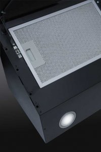 Okap Berg NAS RTV AGD Okap przyścienny ICEBERG PURE 60 CZARNY 3