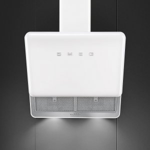 Okap Smeg NAS RTV AGD Okap przyścienny Smeg KFAB75WH 75cm 797 m/h 3