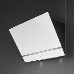 Okap Smeg NAS RTV AGD Okap przyścienny SMEG KV28B 80cm Białe szkło 4
