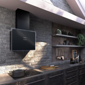 Okap Faber NAS RTV AGD Okap przyścienny GLAM FIT 80 BK 3