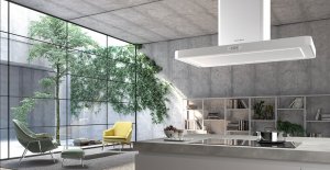 Okap Faber NAS RTV AGD Okap wyspowy Faber T-LIGHT ISOLA WH MATT 100 2