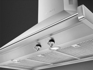 Okap Smeg NAS RTV AGD Okap przyścienny Smeg KD90HXE 781 m/h 90cm Stal 4