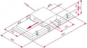 Okap Teka NAS RTV AGD Okap sufitowy 90cm Teka DHT 97670 ROS WH 8