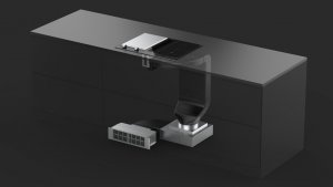 Okap Teka NAS RTV AGD Okap do zabudowy w blacie Teka FIH 16760 TOS BK 8