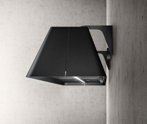 Okap Elica NAS RTV AGD Okap wyspowy Elica IKONA MAXXI PURE czarny matowy 2