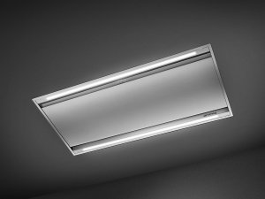 Okap Smeg NAS RTV AGD Okap sufitowy do zabudowy SMEG KLT120LXS 120cm 4