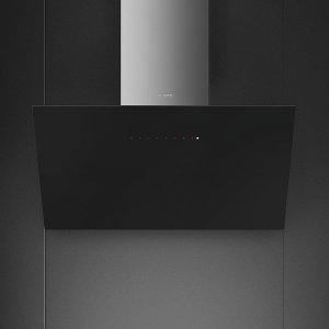 Okap Smeg NAS RTV AGD Okap przyścienny Smeg Universal KICV90BL 90cm Stal 5