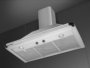 Okap Smeg NAS RTV AGD Okap przyścienny Smeg Victoria KTR90XE 90cm 3