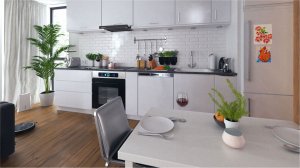 Okap Berdsen Okap kuchenny podszafkowy - 60 cm Berdsen BE-60-LW czarny 6