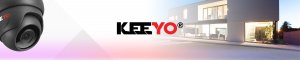 Keeyo Monitoring po skrętce Keeyo Zestaw Kompletny 1TB H265+ IR 25m 3 x kamera 6