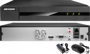 Hikvision Hikvision Hiwatch Zestaw monitoringu Rejestratory cyfrowy 4 kamery HD IR 20m 3