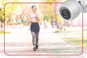 Ezviz Monitoring zestaw bezprzewodowy Hikvision  Ezviz 4 kamery C3T WiFi Full HD 1080p 1TB 8