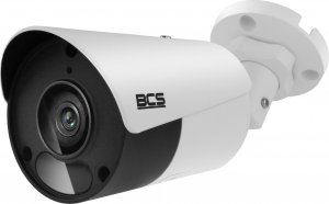 BCS Monitoring do samodzielnego montażu - zestaw z awaryjnym zasilaniem: 4 kamery BCS-P-TIP14FSR5 4MPx, rejestrator BCS-P-NVR0401-4K-II 8MPx, dysk 1TB, skrętka 2