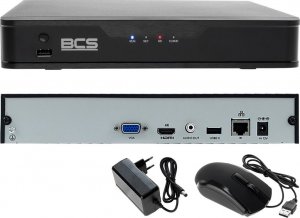 BCS Monitoring do samodzielnego montażu - zestaw: 16 kamer BCS-P-TIP14FSR5 4MPx, rejestrator BCS-P-NVR1601-4K-E-III 8MPx, dysk 1TB, skrętka 3