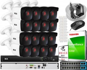 BCS View BCS View Zestaw monitoringu 16 kamer 4 MPx IR 30m, funkcje inteligentne 1