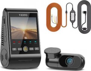 Wideorejestrator Viofo Rejestrator Kamera Samochodowa 2K Viofo A229-G DUO + HK4 Adapter Zasilania 12/24V Viofo HK4 w Zestawie 1