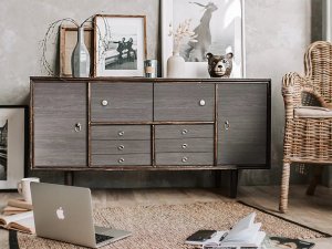 D-c-Fix Okleina Samoprzylepna Meblowa Dąb Szary Na Regał Komodę Meble 45x25 3