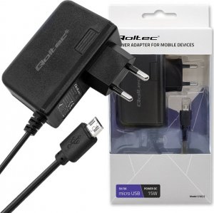 Ładowarka Qoltec Ładowarka sieciowa 15W | 5V | 3A | micro USB 6