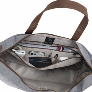 Torba Dicota Shopper Eco* Motion, 14.1", jasnoszara (D31978-RPET) 7