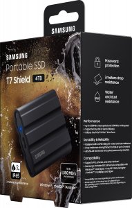 Dysk zewnętrzny SSD Samsung T7 Shield 4TB Czarny (MU-PE4T0S/EU) 11