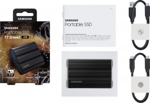 Dysk zewnętrzny SSD Samsung T7 Shield 4TB Czarny (MU-PE4T0S/EU) 12