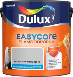 Dulux Farba EasyCare Najpopularniejszy Szary 2.5L Dulux 1