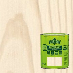 VIDARON Impregnat Ochronno Dekoracyjny Ogrodowy Dąb Bielony R01 700 ml Vidaron 1
