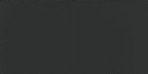 vidaXL 5-częściowy zestaw mebli ogrodowych, czarny, polirattan 8