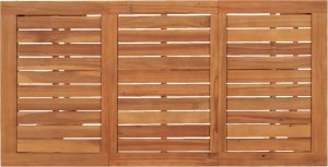 vidaXL 5-cz. zestaw mebli ogrodowych, lite drewno akacjowe 7