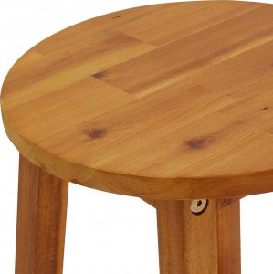 vidaXL 5-cz. zestaw mebli ogrodowych, lite drewno akacjowe 8